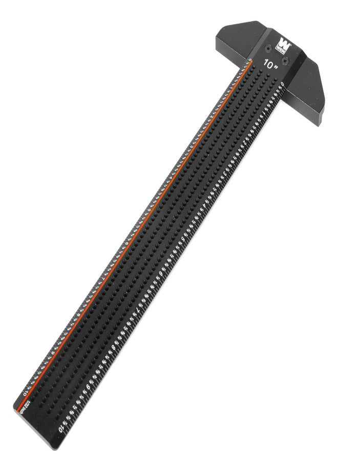 WEN 10-Inch T-Shaped Marking Ruler (ME810R) - Image 2