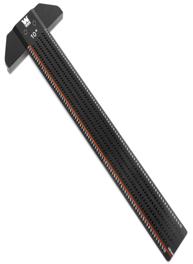 WEN 10-Inch T-Shaped Marking Ruler (ME810R) - Image 1