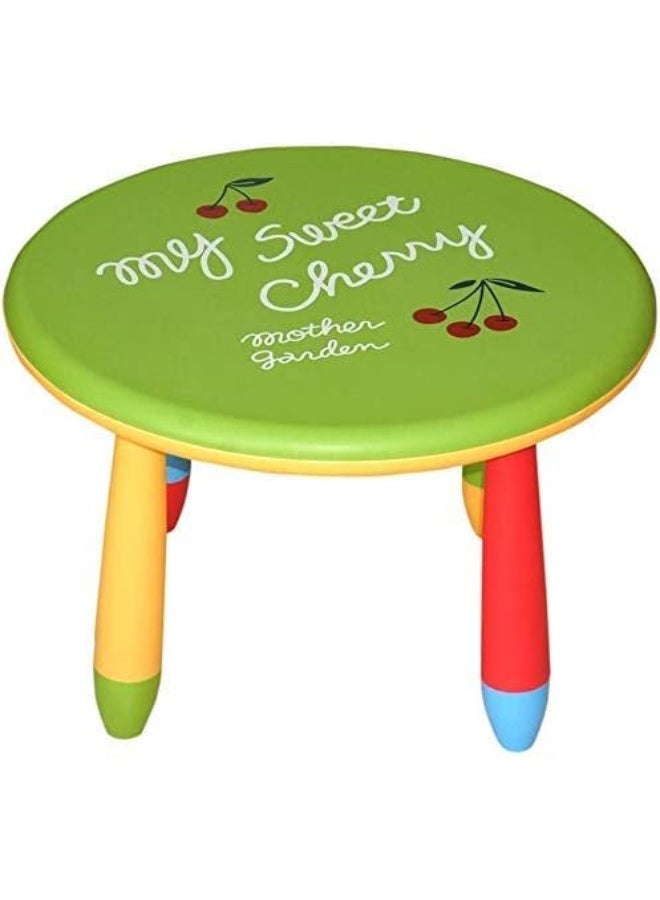 Rainbow Toys Children's table Kids Circle Shape Table For Nursery Kindergarten Plastic Desk - Image 2