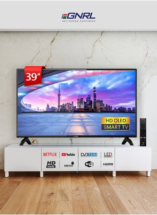 39 Inch FULL HD SMART LED TV, EGTV40HDS | HDMI, Google Play, Netflix, YouTube, WiFi and Bluetooth| with Remote Control, One Year Warranty - pzsku/Z3B4F81DDD09FC35724BEZ/45/1746218627/30bb2b86-de14-4b67-859d-bc26d7b4fcb5