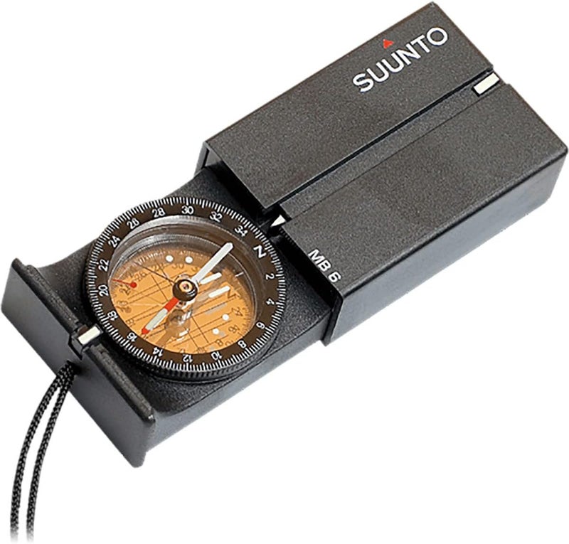 Suunto بوصلة SUUNTO MB-6 NH - بوصلة رؤية للكرة الشمالية باللون الأسود - Image 1