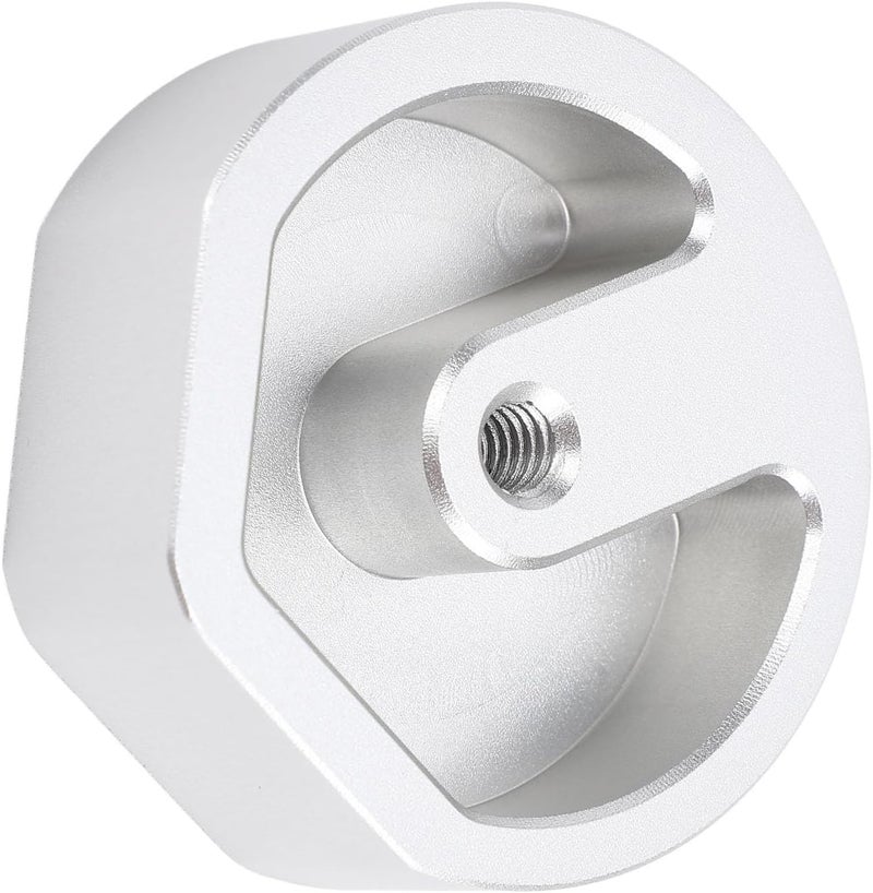 ZJchao Mount, Tripod Adapter Adapter Aluminum Alloy Tripod Mount with Bracket Fixing for RV Trailer Yacht Camping Vehicle (Silver) - Image 2