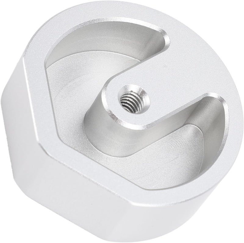 ZJchao Mount, Tripod Adapter Adapter Aluminum Alloy Tripod Mount with Bracket Fixing for RV Trailer Yacht Camping Vehicle (Silver) - Image 4