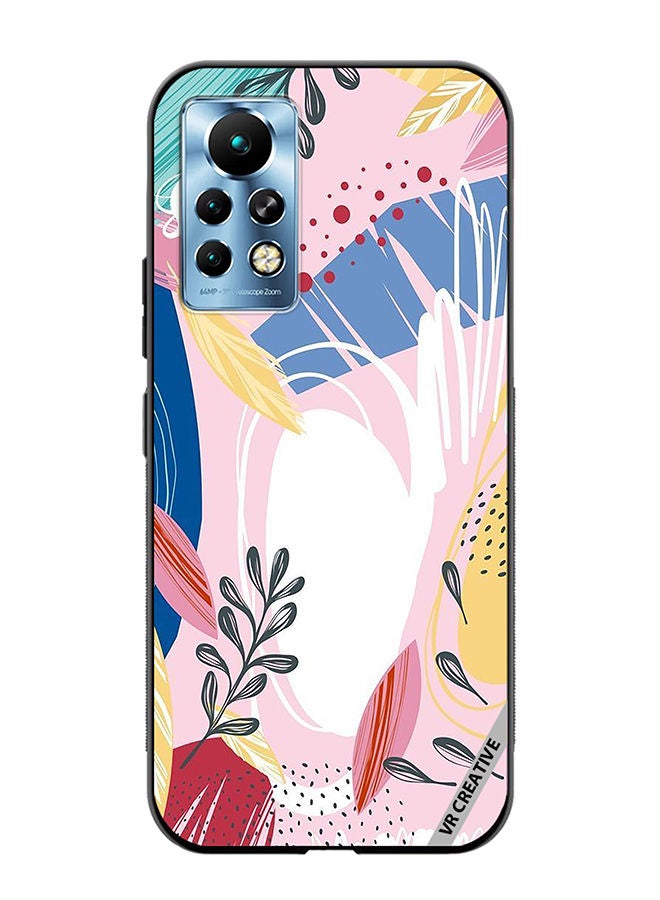 VR CREATIVE Protective Case Cover For Infinix Note 11 Pro Flower Design Multicolour - Image 1