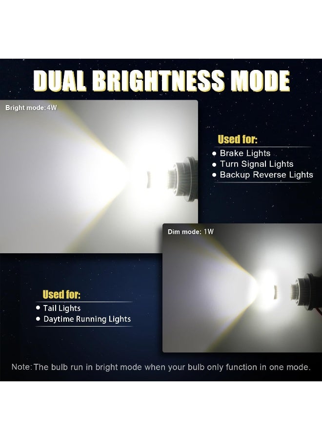 iBrightstar Newest 9-30V Super Bright Low Power 7440 7443 T20 LED Bulbs with Projector Replacement for Back Up Reverse Lights or Tail Brake Lights - Image 5