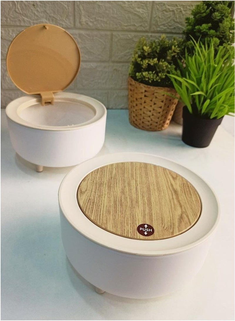 Easy-to-use touch basket for desks, tables, and bedrooms  - Image 1