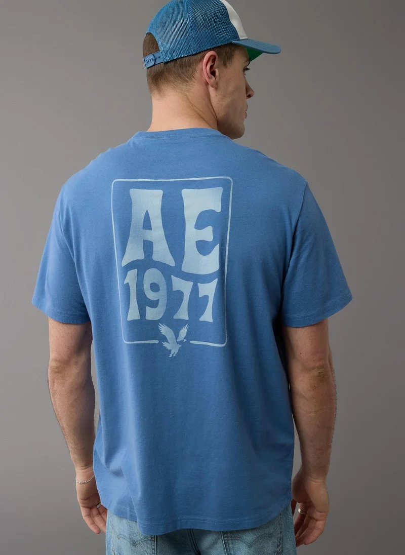 امريكان ايجل Graphic Logo Crew Neck T-Shirt