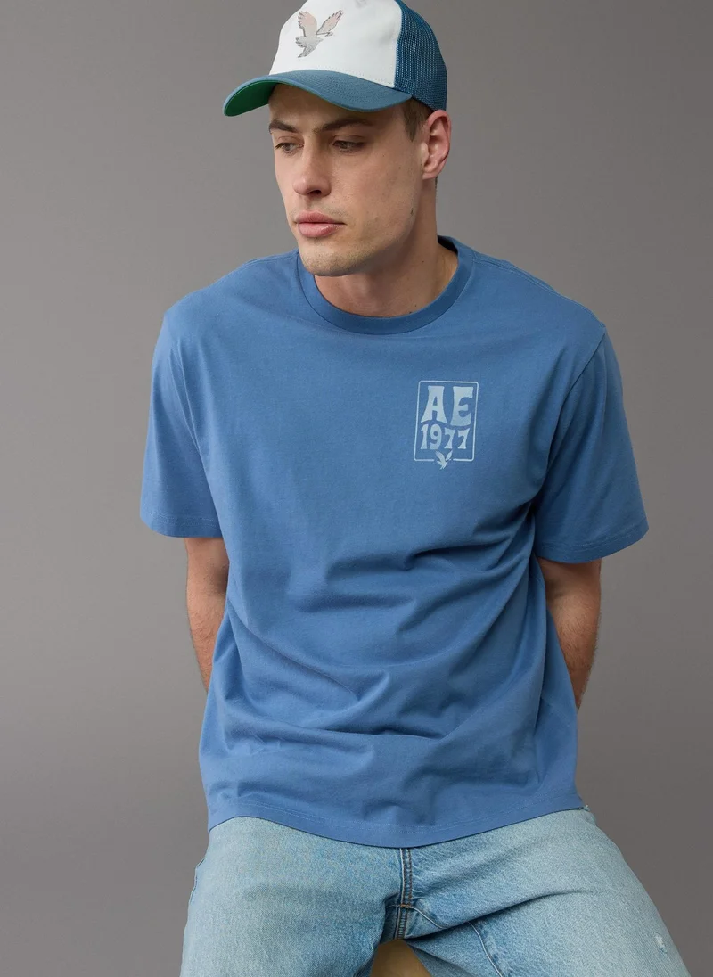 امريكان ايجل Graphic Logo Crew Neck T-Shirt