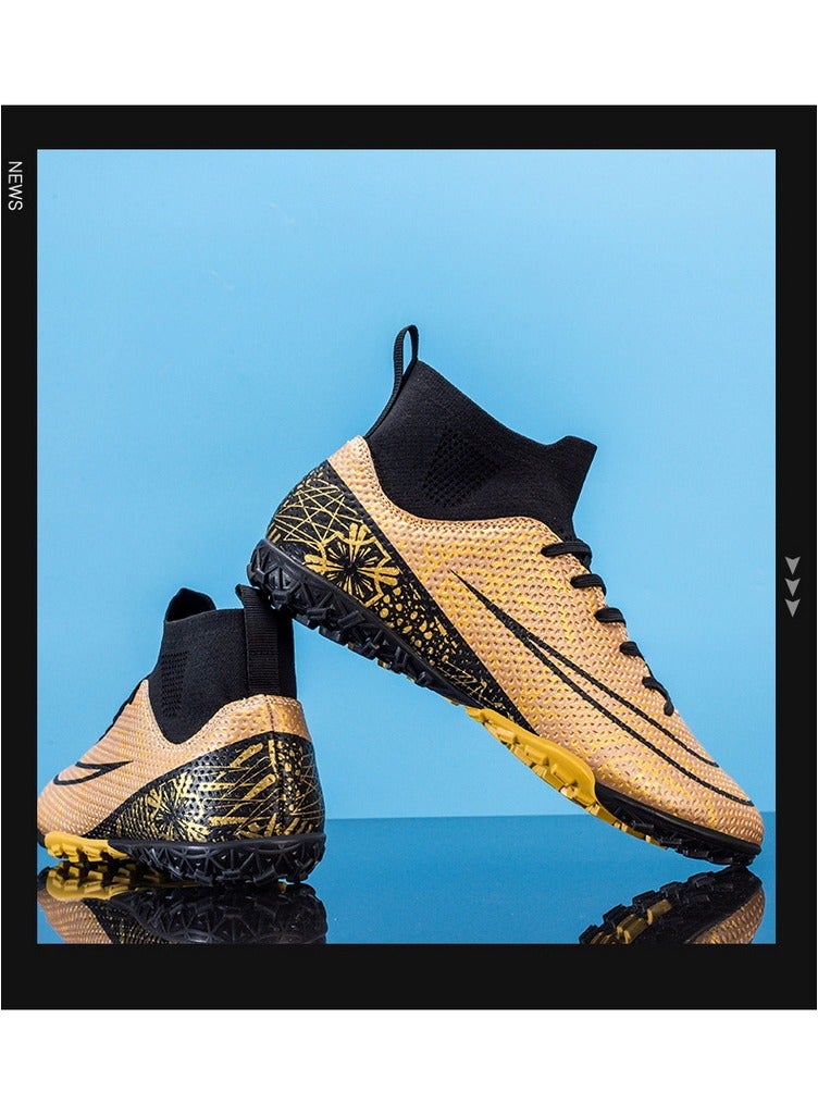 SKT Shiketro Men's football shoes, suitable for outdoor and indoor professional teenage boy football shoes, men's and women's universal football shoes.  - Image 2