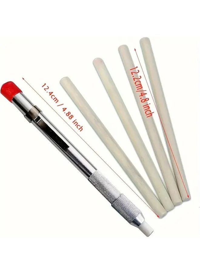 Universal Soapstone Pen Holder With 4 Welding Tools And Marking Refill - Image 4