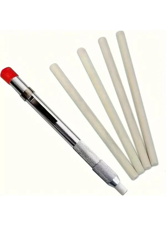 Universal Soapstone Pen Holder With 4 Welding Tools And Marking Refill - Image 2