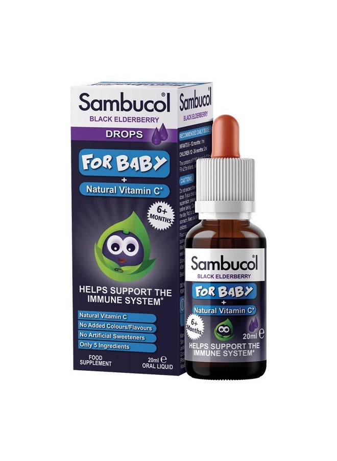 Sambucol - Vitamin C Baby Drops 20ml - Image 1