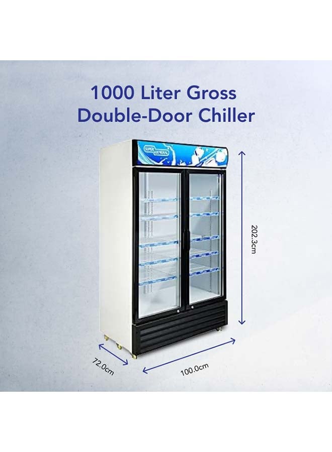 SUPER GENERAL Double Door Chiller 800 L SGSC1018IF Multicolour - Image 4