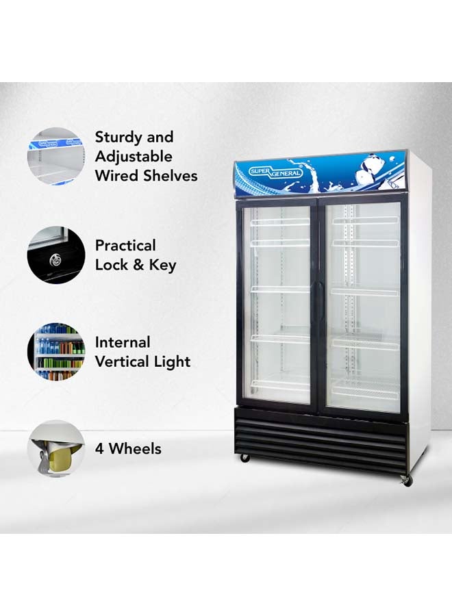 SUPER GENERAL Double Door Chiller 800 L SGSC1018IF Multicolour - Image 3
