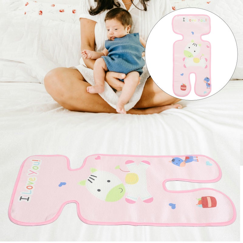 2pcs Baby Stroller Liner Baby Stroller Cooling Mat Stroller Liner Toddler Seats Pad - Image 2