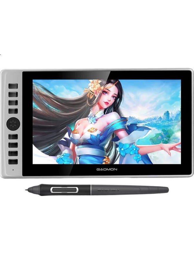 Gaoman جهاز رسم رقمي G12، شاشة محمولة، جهاز رسم كمبيوتر، لوحة رسم، شاشة LCD، لوحة رسم رقمية - Image 1