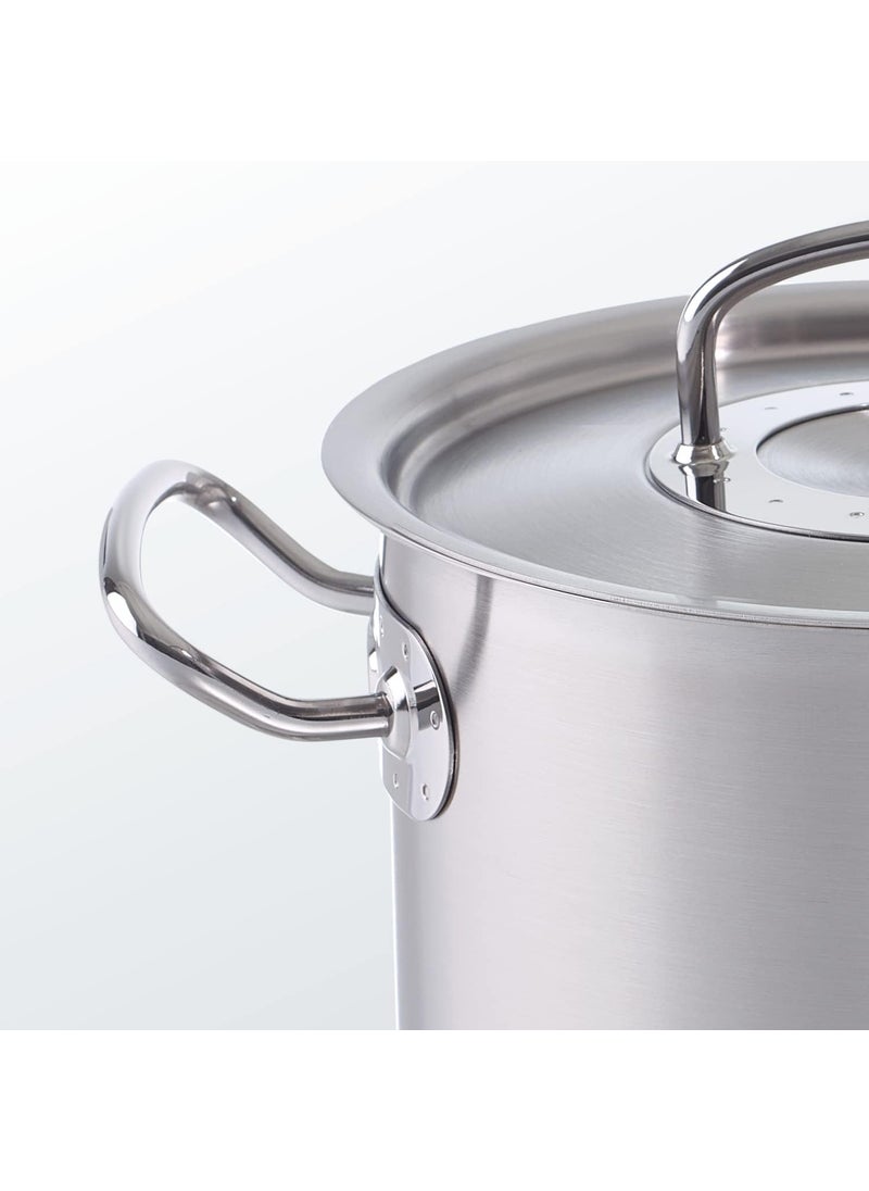 Fissler Fissler originalprofi collection Stainless Steel WokPan 12in 44 Quart AsiaFrypan with MetalLid Induction silver 084833300000  - Image 3