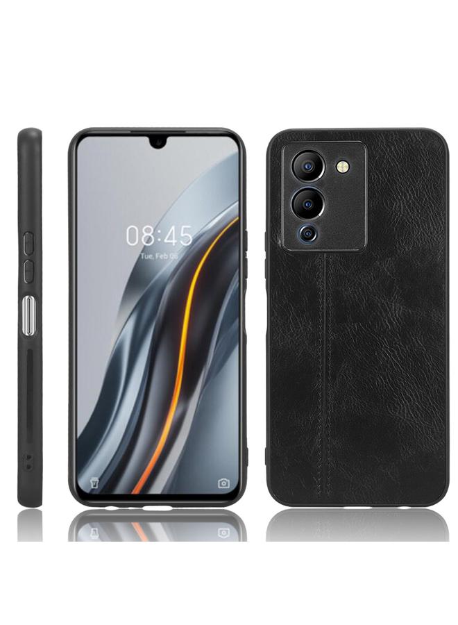 Zaboon Case For Infinix Note 12 G96 Sewing Cow Pattern Skin PC + PU + TPU Phone Case - Image 1