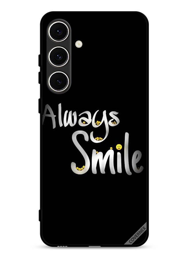 Covernex Samsung Galaxy S24 FE 5G Protective Case Cover Always Smile - Image 1