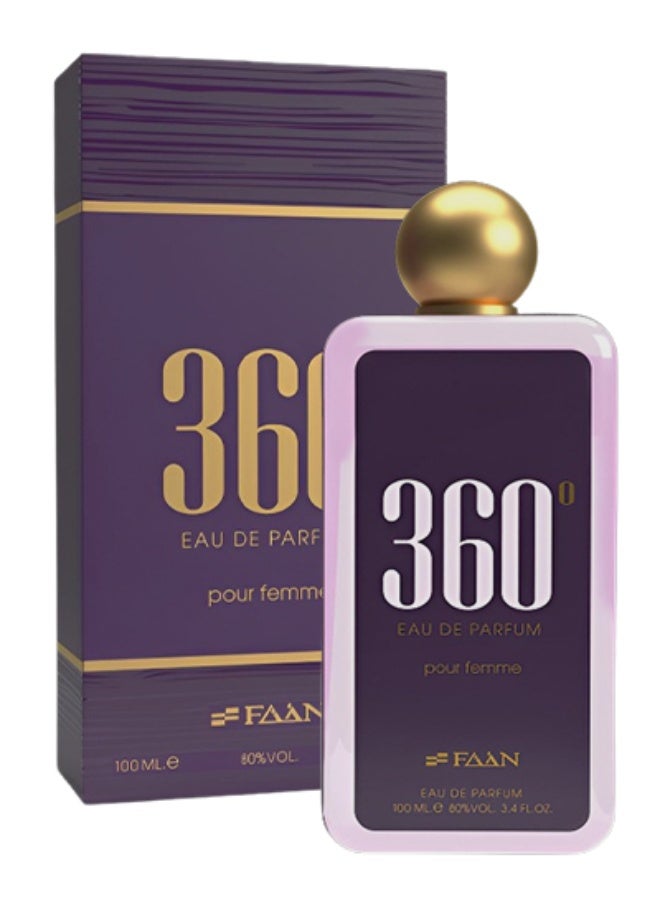 Faan 360 Perfume For Women 100ml EDP - Image 1