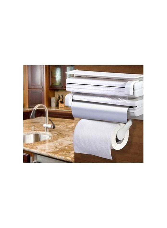 موزع المناديل الثلاثي أبيض - Image 2