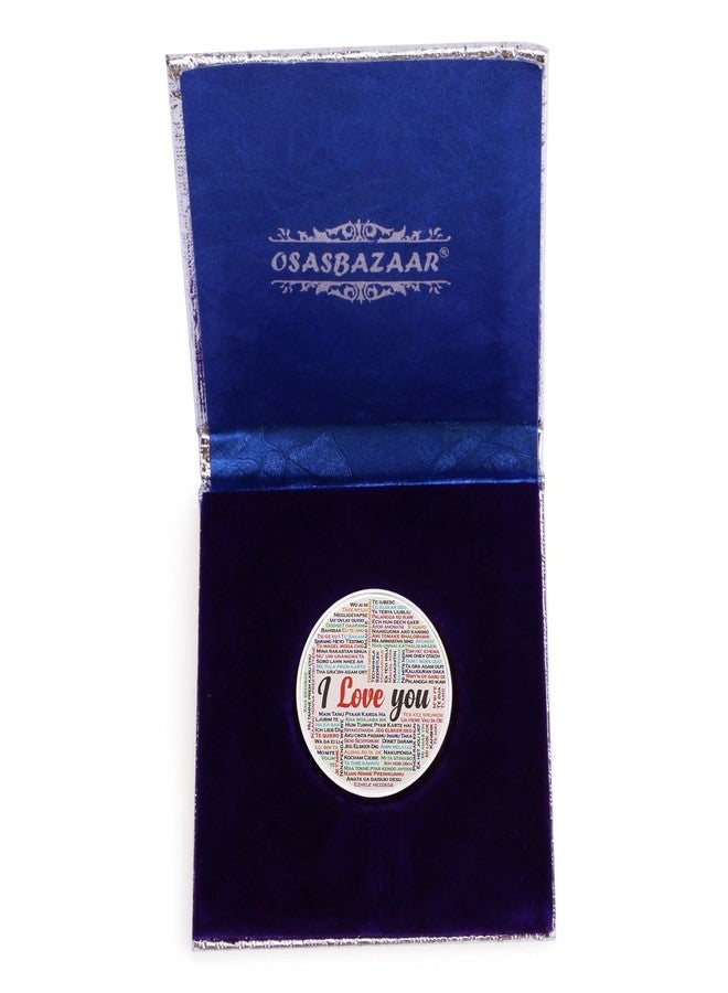 Osasbazaar Pure Silver Coin for I Love You Gift, I Love You Silver Coin, I Love You In 100 Languages - 99% Pure BIS Hallmarked - Image 3