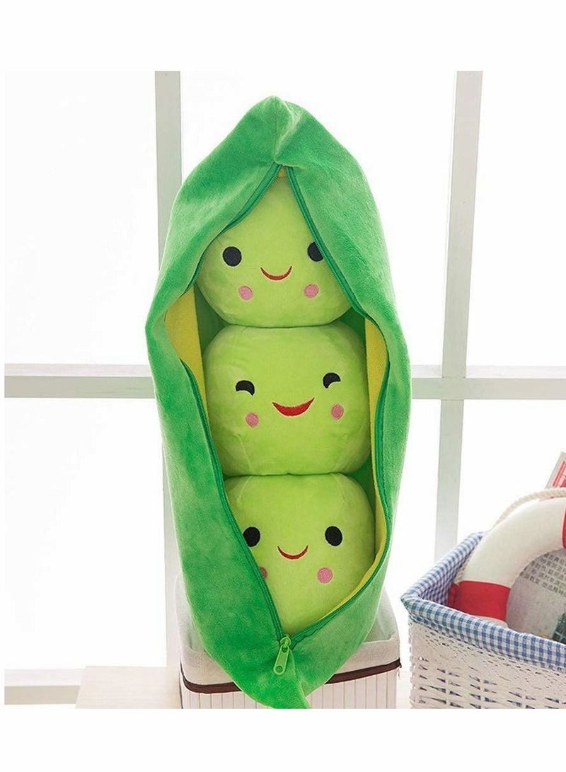 Excefore Stuffed Animal Plush Toy, Creative Peas in Shape Soft Pillow Pillow Toys, Gifts Cute Stuffed Animal Dolls - Image 4