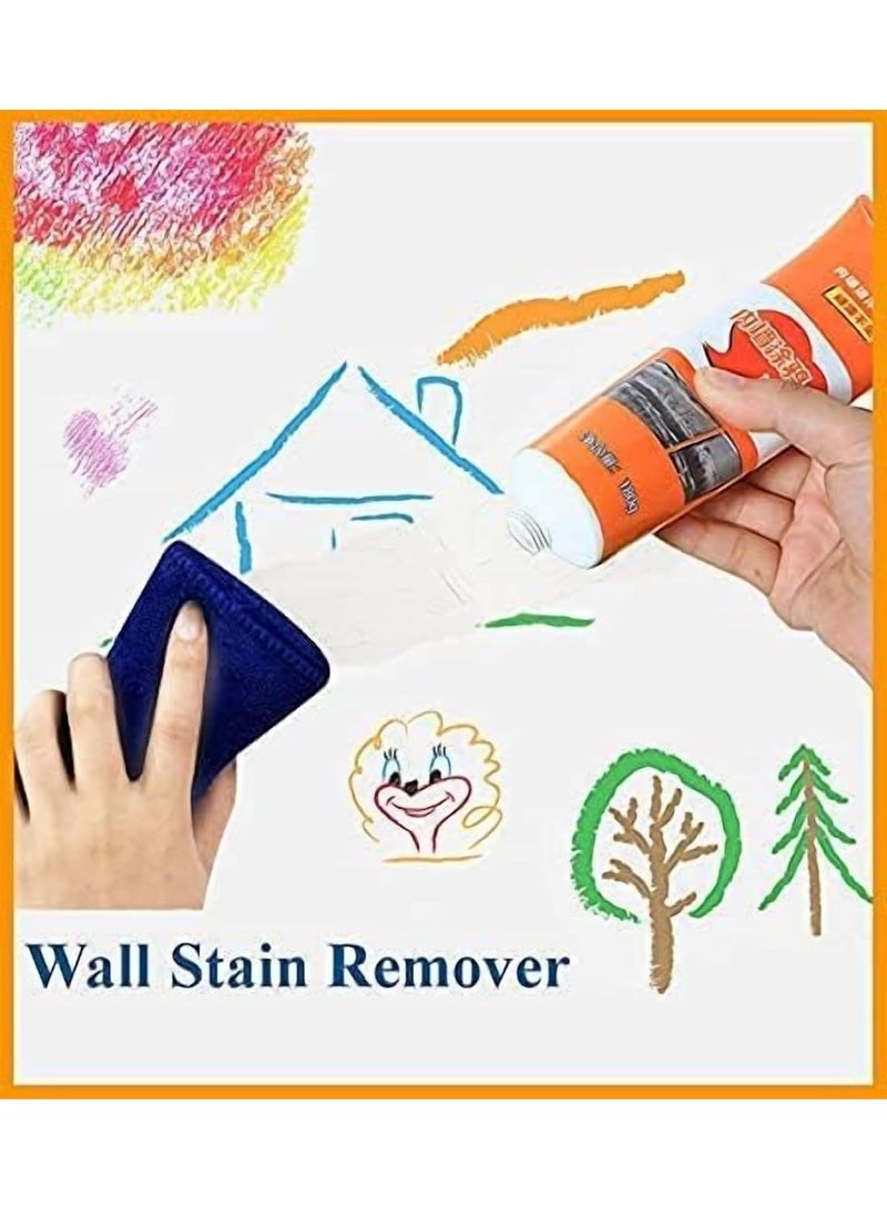 Wall Repair Cream 180g – Instant Wall Cleaner & Scratch Filler for Paint, Scuffs, Pen Marks & Surface Damage - Image 2