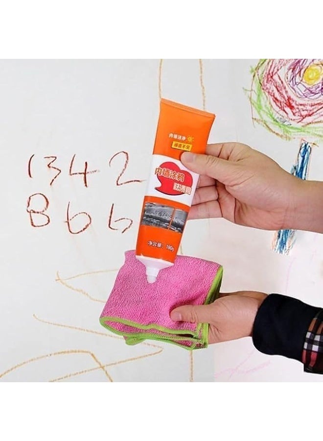 Wall Repair Cream 180g – Instant Wall Cleaner & Scratch Filler for Paint, Scuffs, Pen Marks & Surface Damage - Image 5