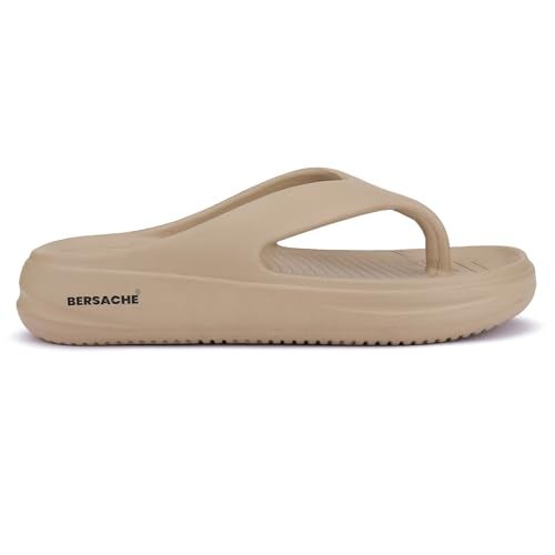 BERSACHE Extra Soft Classic Casual with Regular wear with Ultra Soft & Flexibility Technology Slipper for Women's Beige - Image 3