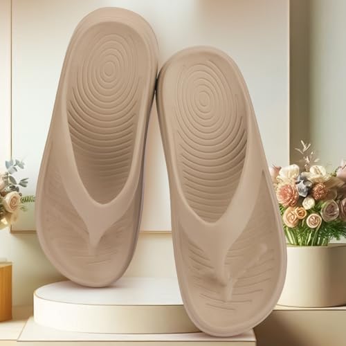 BERSACHE Extra Soft Classic Casual with Regular wear with Ultra Soft & Flexibility Technology Slipper for Women's Beige - Image 2