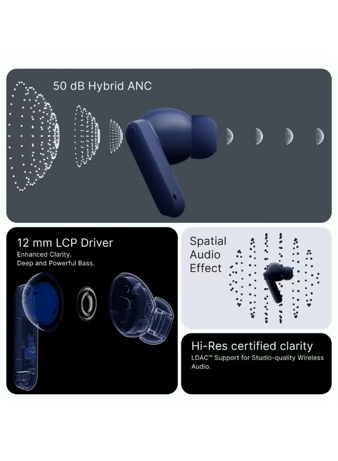 CMF Buds 2 Plus Earbuds Blue Blue - Image 3