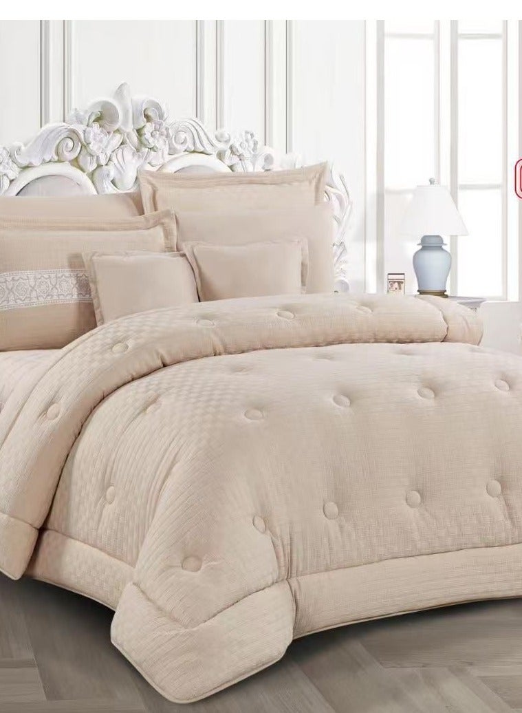 Xi Duo Duo Summer double bedspread set of 8 pieces, king size 230 x 250 cm - Image 3