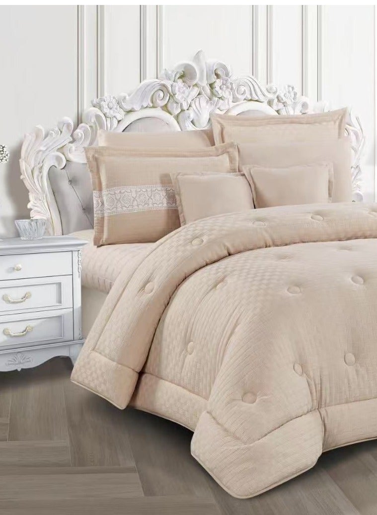 Xi Duo Duo Summer double bedspread set of 8 pieces, king size 230 x 250 cm - Image 2