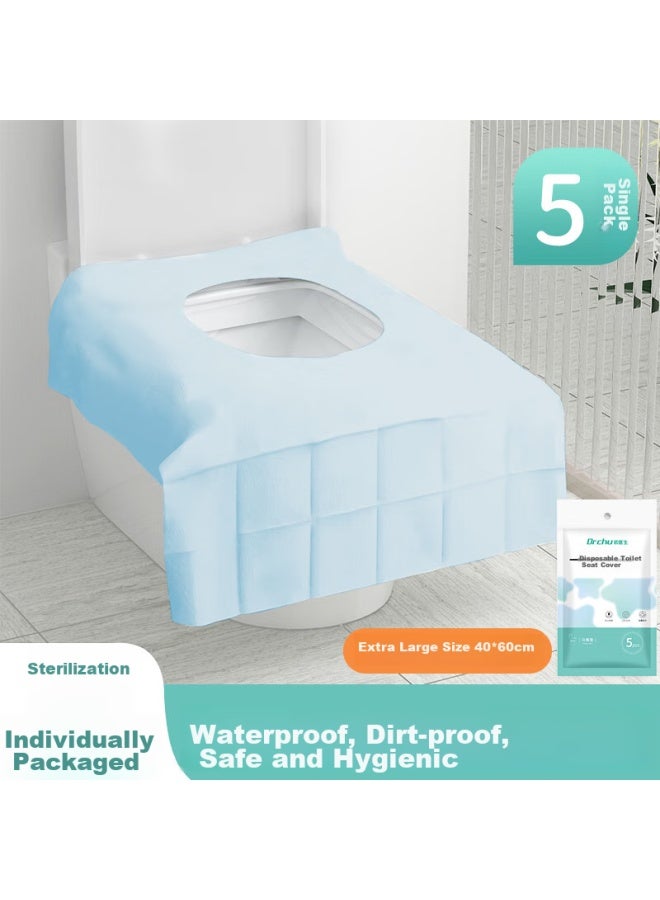 Dr.chu Disposable Toilet Seat Cover, Full Coverage, Travel Accessory, For Pregnant Women And Postpartum Use, Thickened, For Travel, Hotel Stays, And Special Use - Image 5