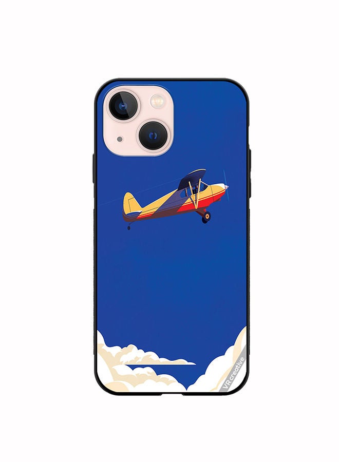 VR CREATIVE Protective Case Cover For Apple iPhone 14 Airplane Design Multicolour - Image 1
