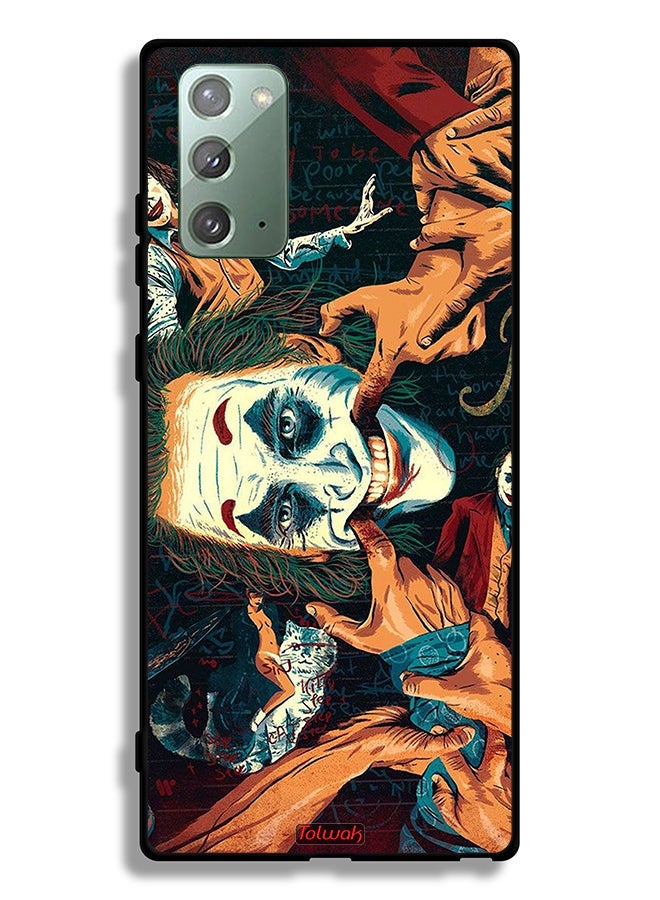 Tolwak Samsung Galaxy Note 20 Protective Case Cover Joker Art - Image 2