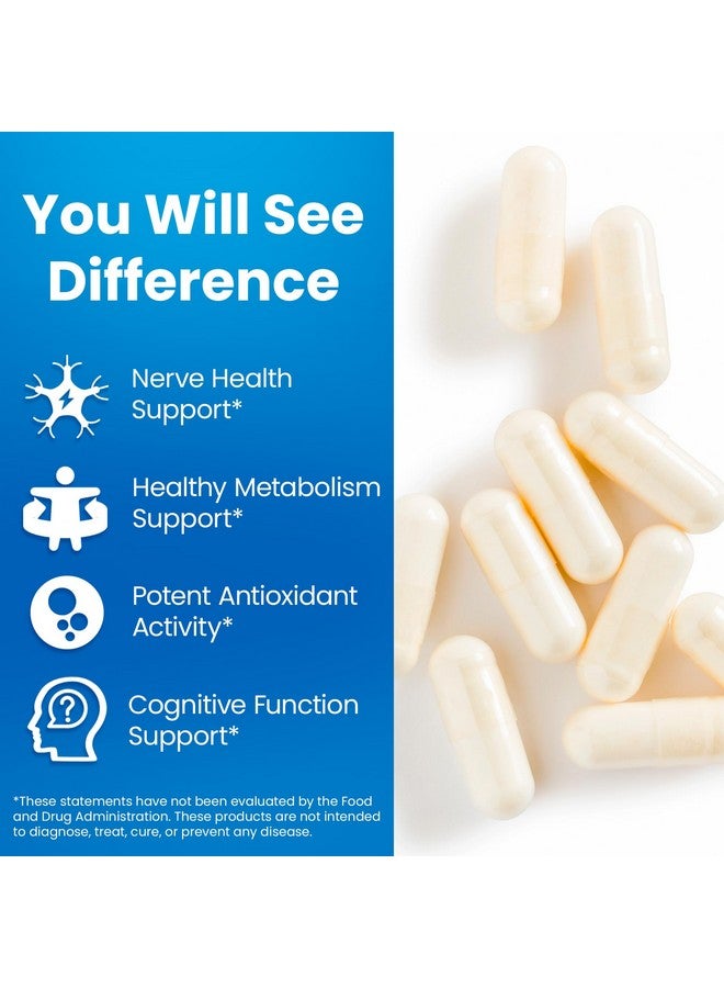 VANI 250mg Vitamin B1 with Benfotiamine, Complex 2 in 1 Enhanced Formula -Fat & Water Soluble Thiamine B1 Supplement | 120 Capsules | Gluten Free - Image 2