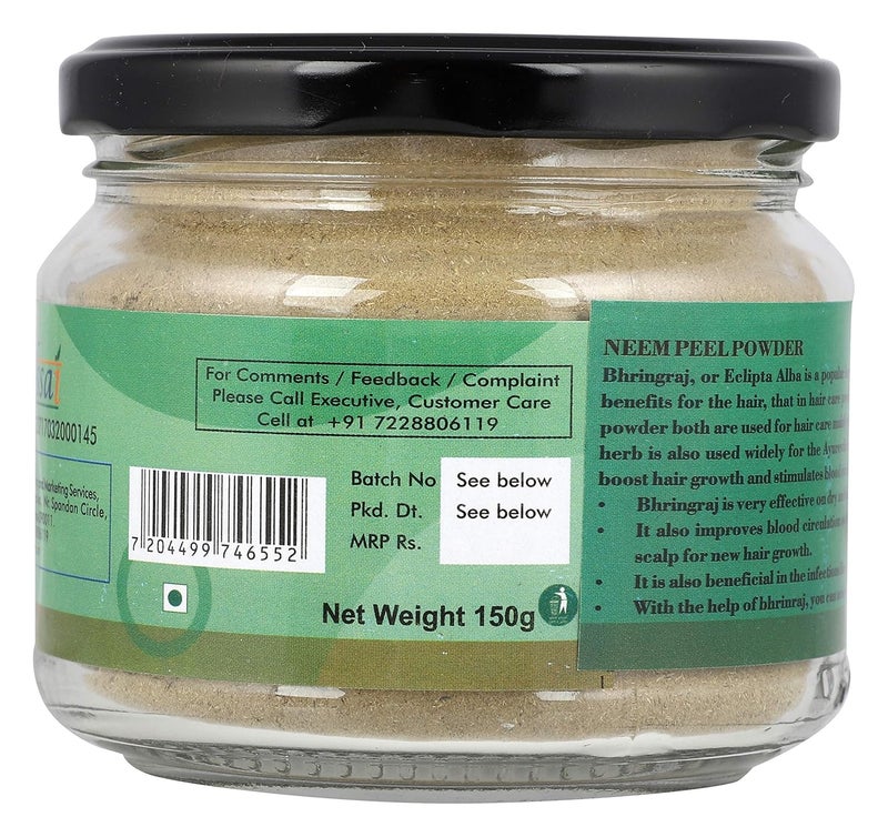 Go Organic Go Organic skin and hair care powder Bhringraj Powder  - Image 5