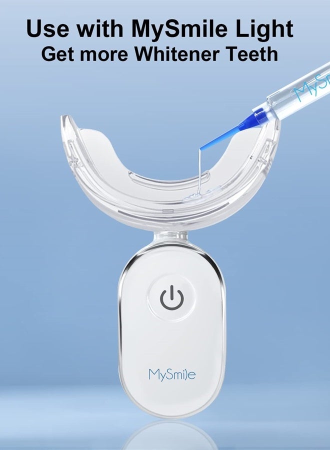 MySmile Teeth Whitening Gel Pen Refill Pack, 3 Non-Sensitive Teeth Whitening Pen, Deluxe Teeth Whitener Dental Grade Tooth Whitening Gel with Carbamide Peroxide for Home, 10 min Fast Result - Image 4