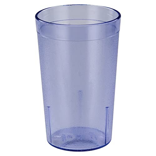 Winco Pebbled Tumblers, 12-Ounce, Blue - Image 5