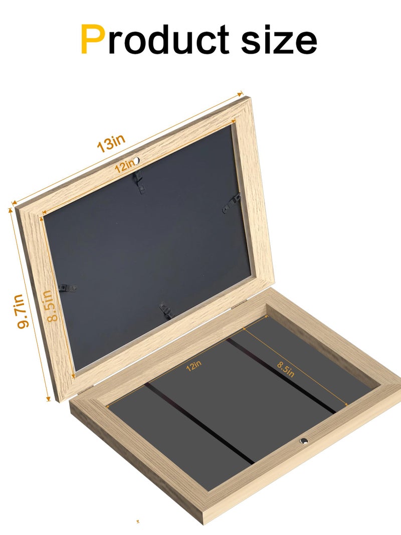 Orionstar Kids Art Frames  Artwork Picture Frames Changeable with Stand  Front Opening Picture Display Frames Holds 100 Paper Pcs  Artwork Display Storage Frames for Children  Desk  Home and Office - Image 2