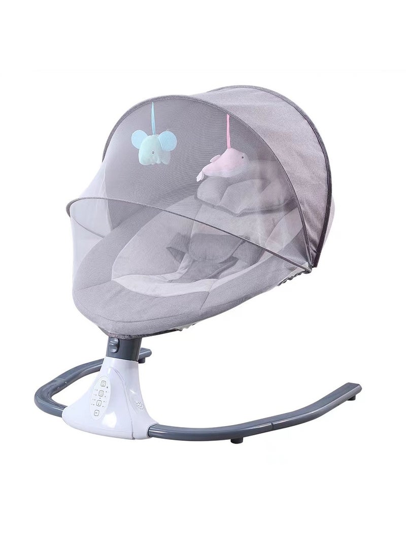 Tk 3 In 1 Deluxe Multi-Functional Baby Swing Bassinet With Integrated Mosquito Net  - Image 1