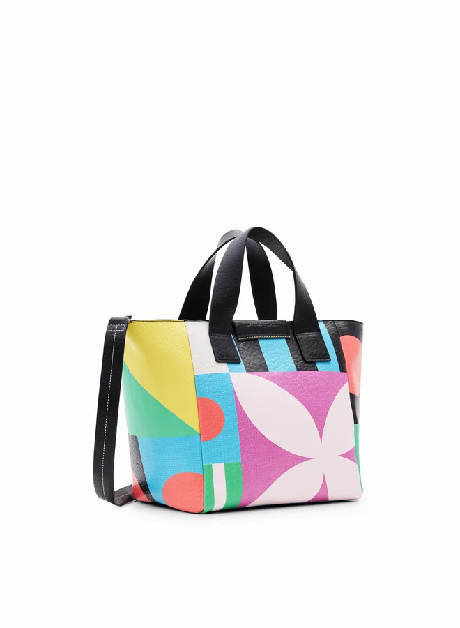 DESIGUAL Geometric Tote Bag