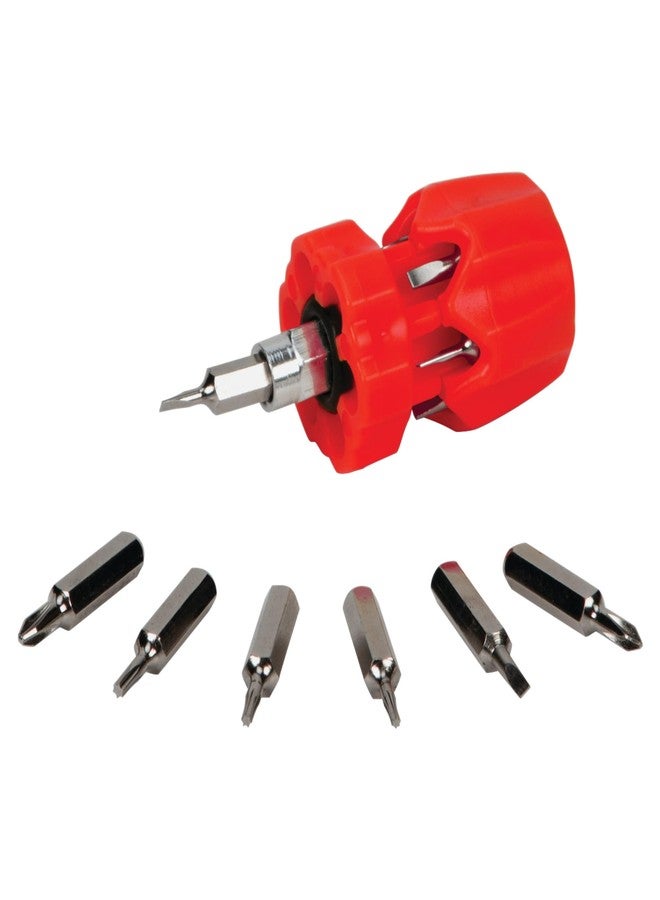 بيرفورمانس تول مفك براغي دقيق قصير W476 من Performance Tool، مكون من 7 قطع (مع رؤوس فيليبس، ورؤوس مشقوقة، ورؤوس نجمية) - Image 2