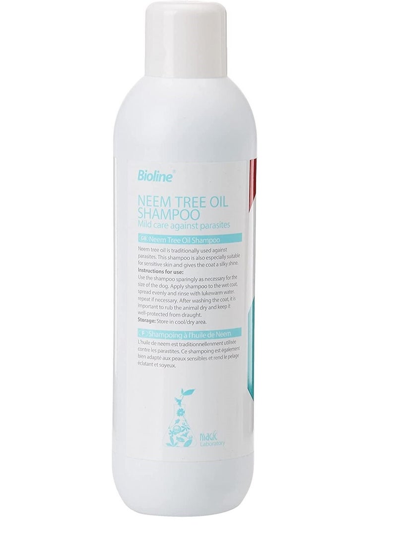 Bioline شامبو زيت شجرة النيم من بيولين للكلاب - Image 2