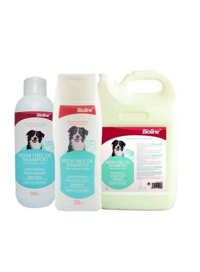 Bioline شامبو زيت شجرة النيم من بيولين للكلاب - Image 3