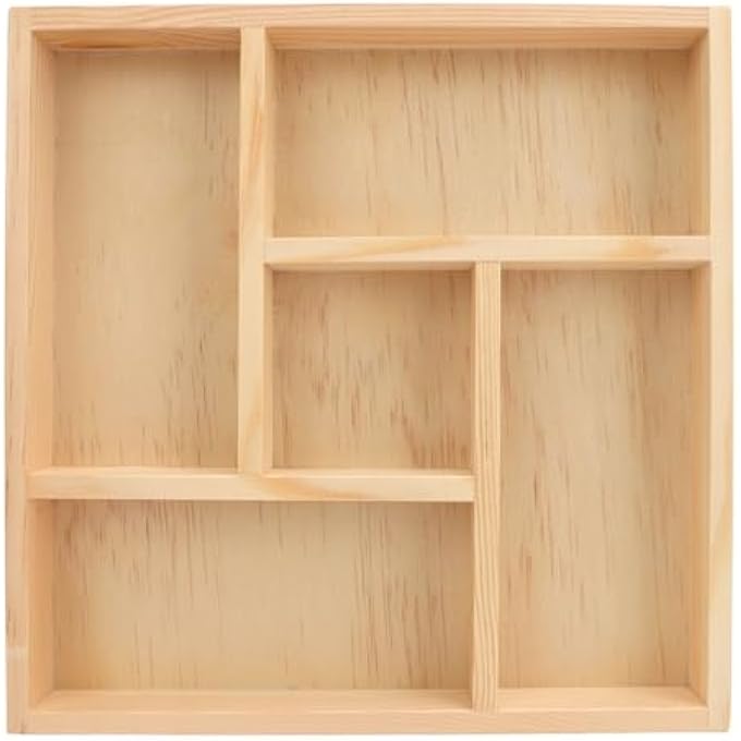 WOODEN SENSORY BIN, WOODEN SOFT EDUCATIONAL SENSORY TRAY FINE MOTOR LEARNING STURDY FOR OUTDOOR - Image 3