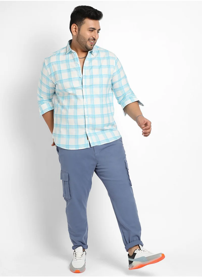 Instafab Plus Instafab Plus Tartan Plaid Shirt