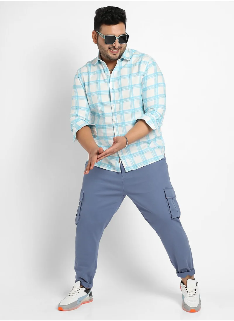 Instafab Plus Instafab Plus Tartan Plaid Shirt